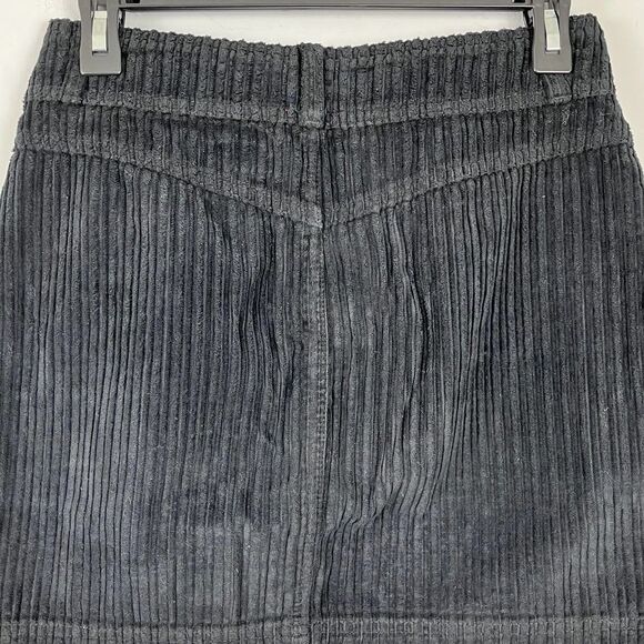 BDG Women's Black Corduroy Mini Skirt Small - Picture 5 of 6